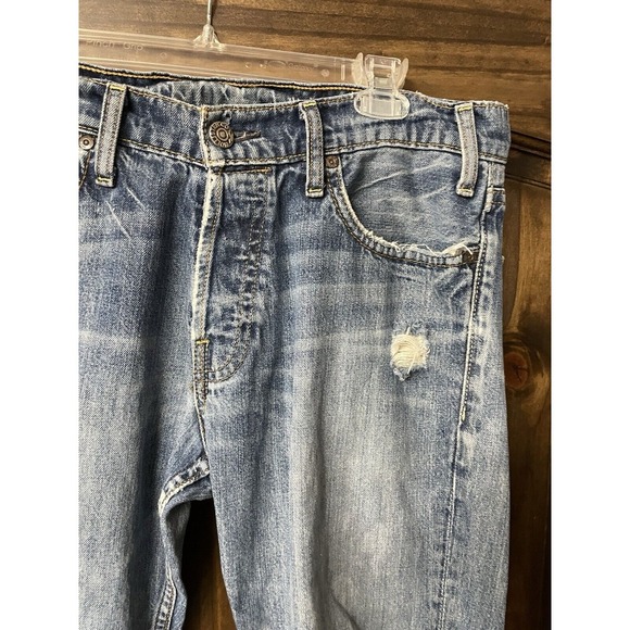 Vintage Hollister Jeans Mens 32x30 Denim Boomer Low Rise Slim Noot Cut Y2K - Picture 2 of 13